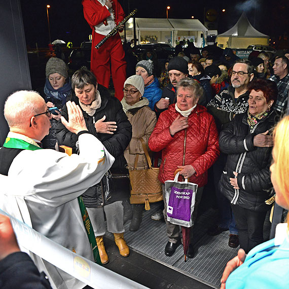 Tumy na otwarciu nowego Lidla w Midzyzdrojach!