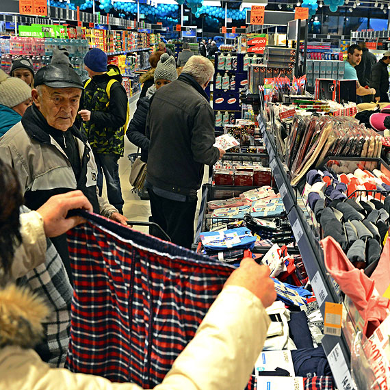 Tłumy na otwarciu nowego Lidla w Międzyzdrojach!