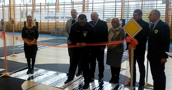 Mobilne miasteczko ruchu drogowego 