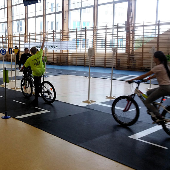 Mobilne miasteczko ruchu drogowego 