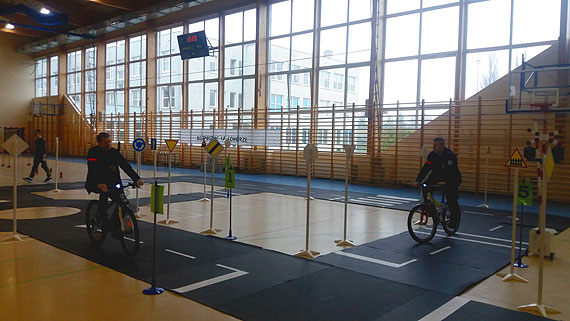 Mobilne miasteczko ruchu drogowego 