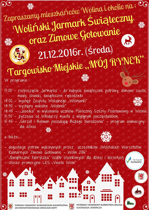 Znamy program jarmarku witecznego w Wolinie!