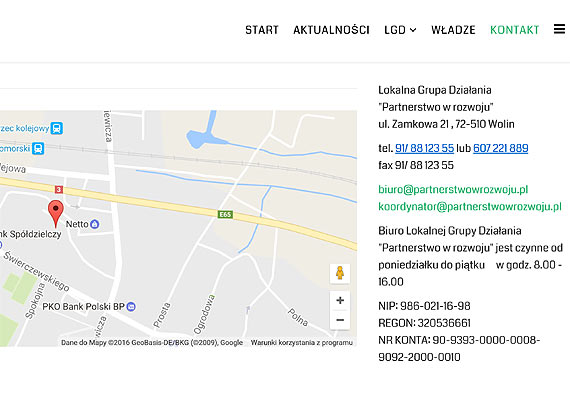 Nabory wnioskw o przyznanie pomocy  w Lokalnej Grupie Dziaania „Partnerstwo w rozwoju”