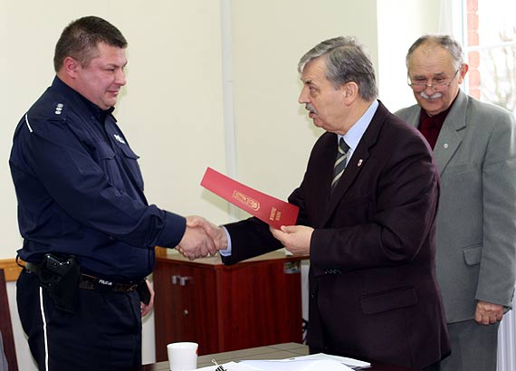 Wolińscy radni poznali nowego komendanta miejscowego komisariatu Policji