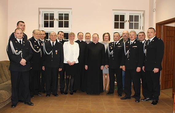 Spotkanie opatkowe straakw z jednostek OSP Gminy wierzno
