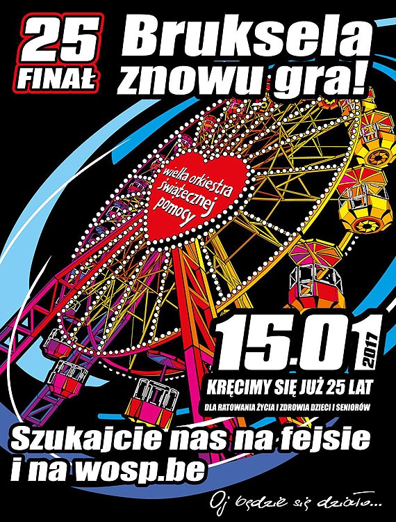 WOŚP gra w Brukseli, sztab w biurze Pomorza Zachodniego