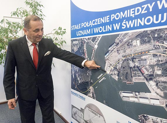 Historyczna chwila dla �winouj�cia. Prezydent Janusz �murkiewicz: Mamy pieni�dze na tunel! Zobacz film!