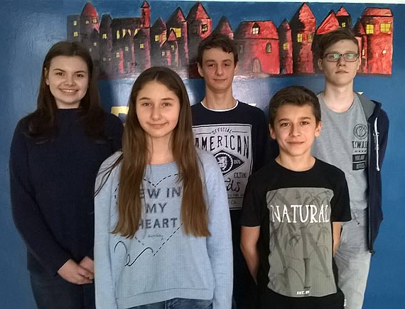 Oto finalici kunkursw z Gimnazjum im. Noblistw Polskich w Kamieniu Pomorskim