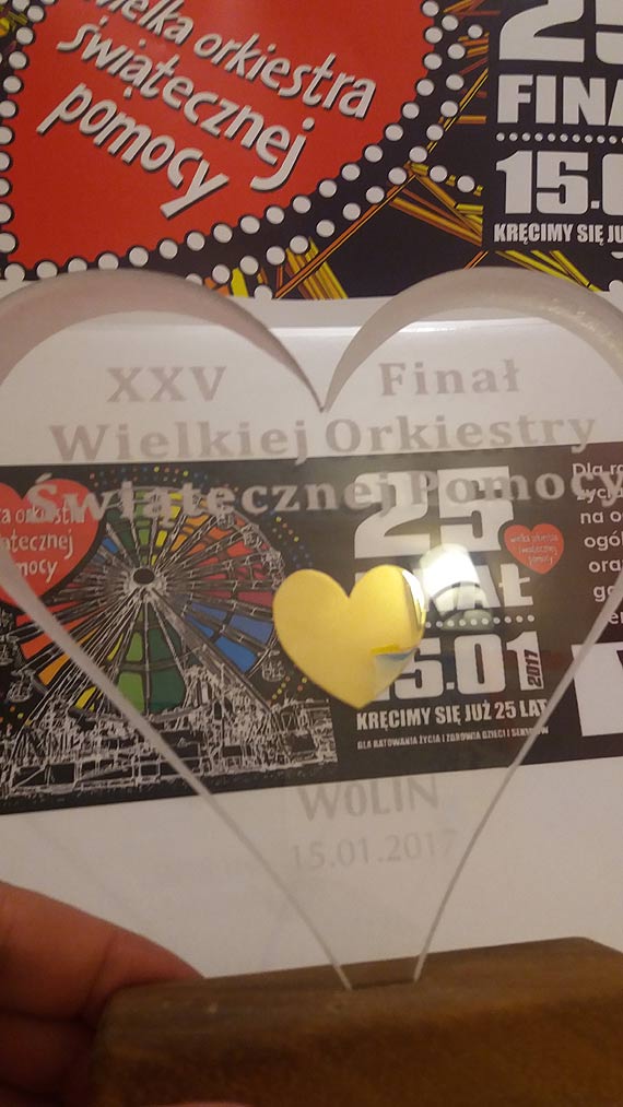 Zobacz co czeka na licytujcych podczas 25 finau WOP w Wolinie (15.01.2017r.)