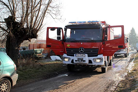 Poar gazowego zbiornika samochodowego na Wyspie Chrzszczewskiej