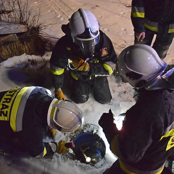 Pożar domku na działkach. Poparzony mężczyzna przebywa w szpitalu