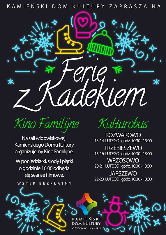 Podczas ferii dzieci i modzie nie musz si nudzi