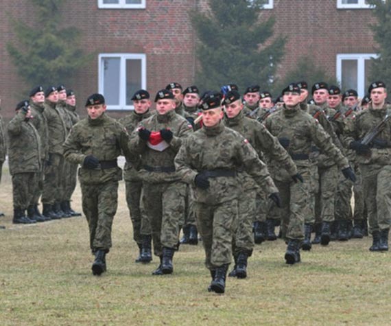 Przysięga wojskowa w Dziwnowie