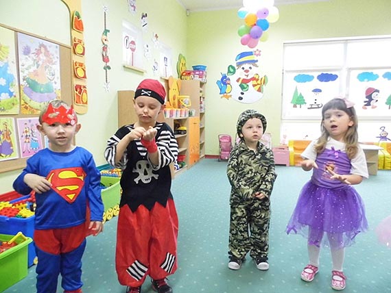 Karnawaowy bal w przedszkolu