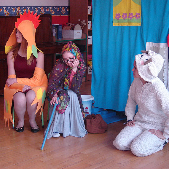 Gimnazjaliści z Kamienia Pomorskiego przygotowali spektakl dla przedszkolaków