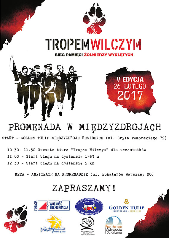 V edycja- Tropem Wilczym- Bieg pamięci Żołnierzy Wyklętych w Międzyzdrojach