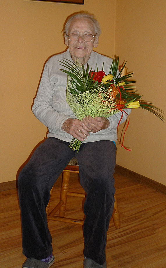 95 urodziny witowaa mieszkanka gminy Wolin!