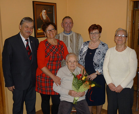 95 urodziny witowaa mieszkanka gminy Wolin!