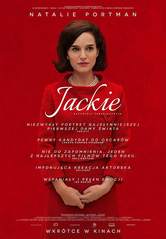 Film biograficzny o najsynniejszej pierwszej damie wiata- "Jackie" do obejrzenia w kinie Eva w Midzyzdrojach