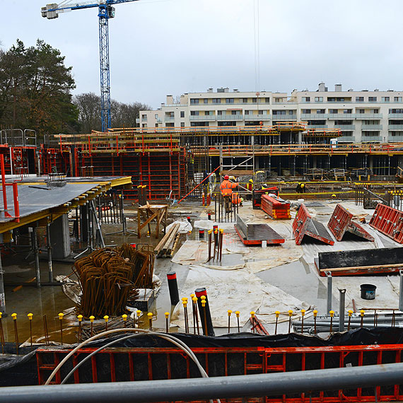 Aquamarina Onyx to nowo budowany 16 kondygnacyjny apartamentowiec w Midzyzdrojach