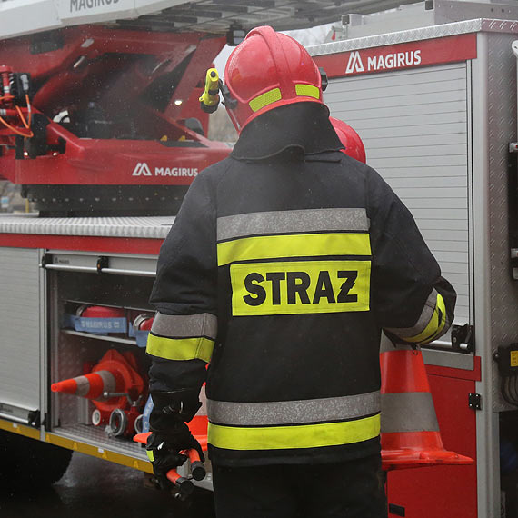 Drzewo spadło na DK3 koło Lubiewa