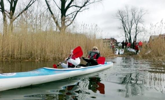 Utopili Marzannę przy Głazie Królewskim