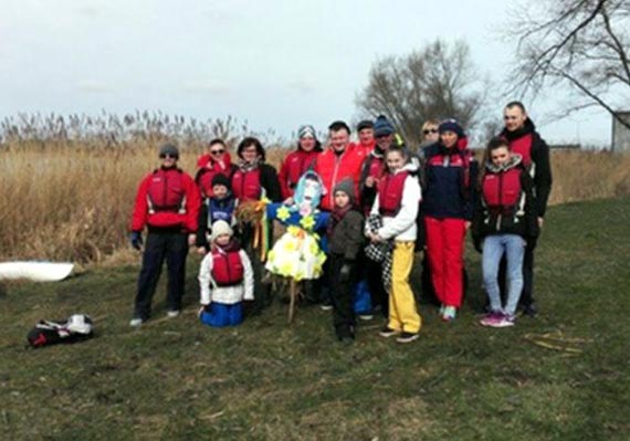 Utopili Marzannę przy Głazie Królewskim