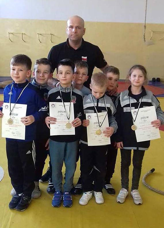 Cztery zote medale najmodzszych zapanikw Wikinga Wolin  