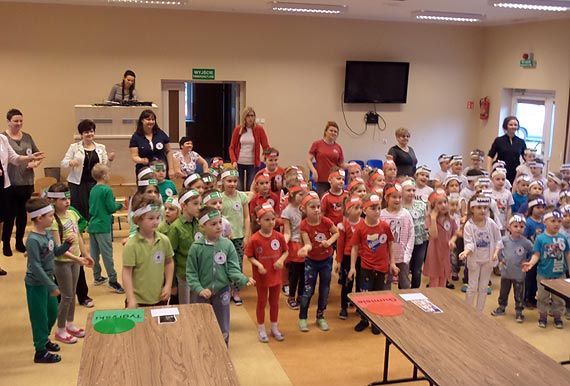 Wieci z Publicznego Przedszkola „Promyk Soca” w Dziwnowie – X Turniej Zdrowia i Bezpieczestwa Przedszkolakw