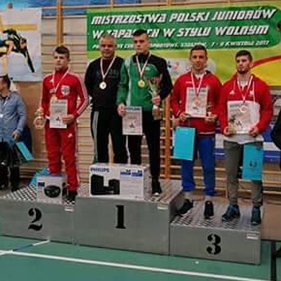 Kordian Skrzyski Brzowym Medalist  Mistrzostw Polski  Juniorw w zapasach 