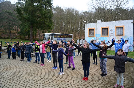 Ciekawy pobyt grupy polsko niemieckiej z Zielonej Gry w Domu Wczasw Dziecicych w Midzyzdrojach