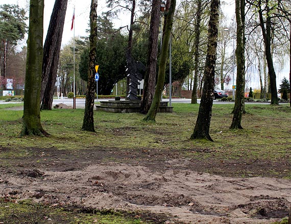 Renowacja jednego z dziwnowskich parkw
