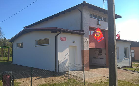 Strażacy z OSP Skoszewo mają już nową szatnię