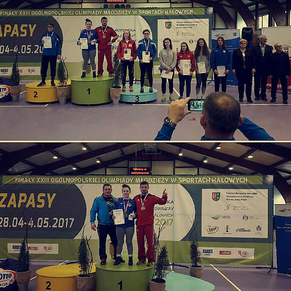 Oglnopolska Olimpiada Modziey w zapasach. Natalia Jaworska z UKS Gimsport z Midzyzdrojw zdobya zoty medal!