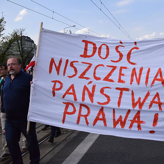 Przemaszerowali w proteście. Zobacz fotorelację z sobotniego Marszu Wolności