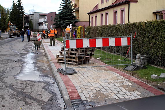 Będą nowe chodniki na ulicy Orzeszkowej w Kamieniu Pomorskim