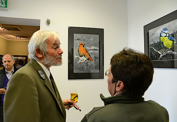 Ptaki na obrazach - wystawa malarstwa Piotra Baraskiego