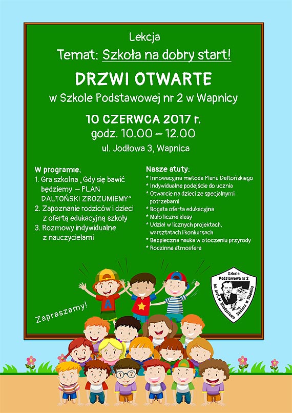 Drzwi otwarte w Szkole Podstawowej w Wapnicy