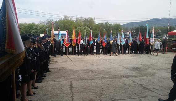 Golczewscy straacy u swoich kolegw w zaprzyjanionej gminie Raciechowice