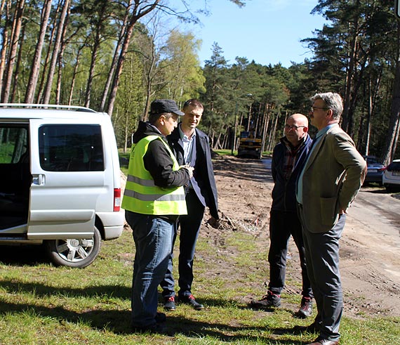 Trwa przebudowa ulicy Spacerowej w ukcinie