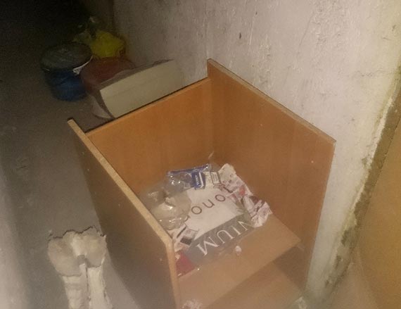 Narkotyki ukry� w piwnicy