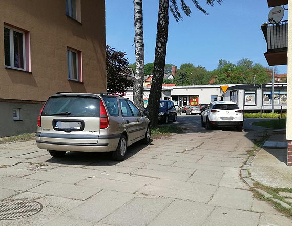 Kamieńscy mistrzowie parkowania