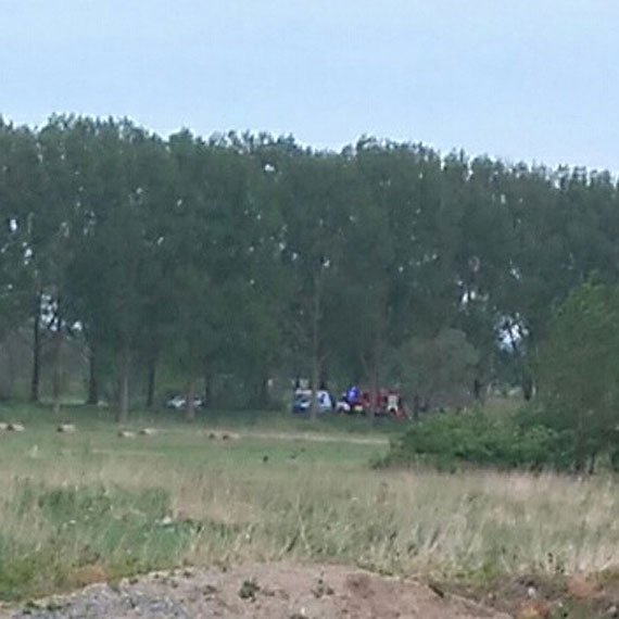 Czarny punkt koo Pocina zbiera niwa. 3 osoby w szpitalu