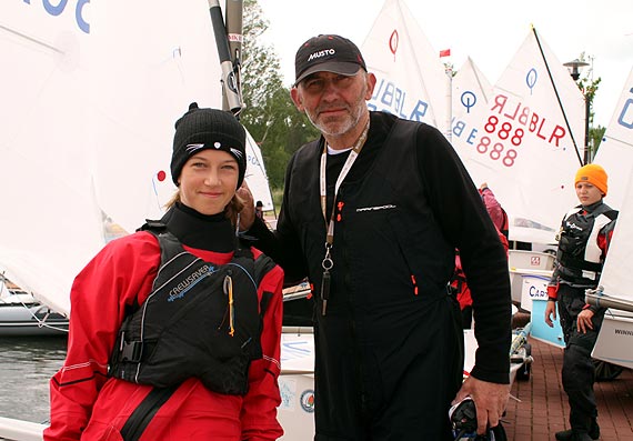 Weronika Jaroszek z Klubu Sportów Wodnych „Baltic” Dziwnów na drugim miejscu po pierwszym dniu III eliminacji do Mistrzostw Europy i Świata w klasie Optimist