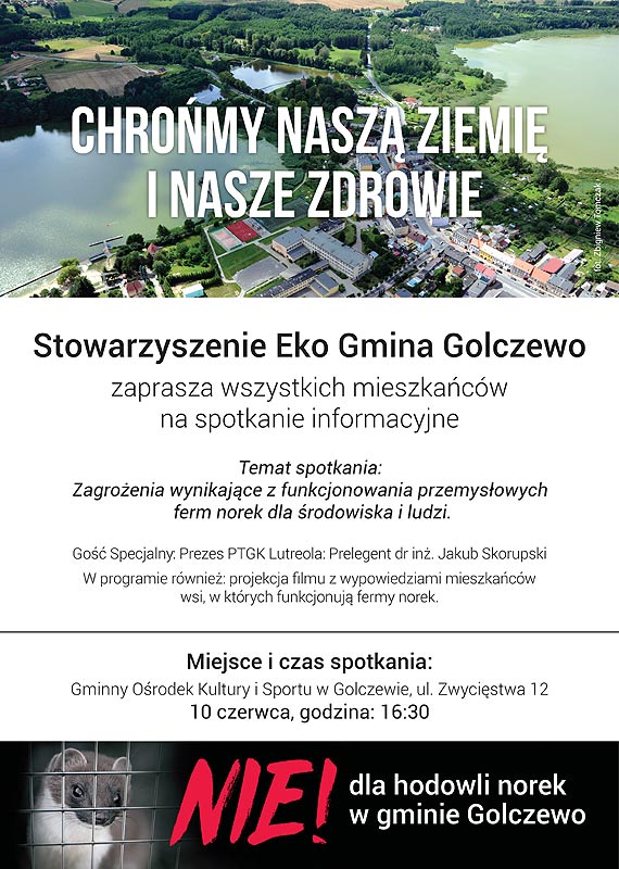 Nie dla norek w Golczewie? Bdzie spotkanie z mieszkacami