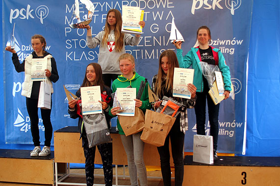 Weronika Jaroszek w kadrze na Mistrzostwa Europy w klasie Optimist w Bugarii