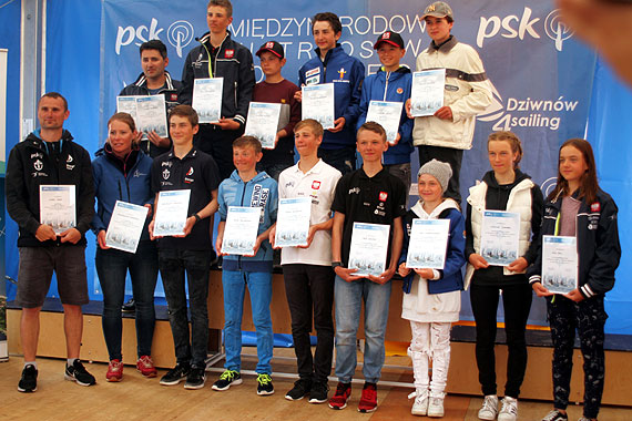 Weronika Jaroszek w kadrze na Mistrzostwa Europy w klasie Optimist w Bugarii