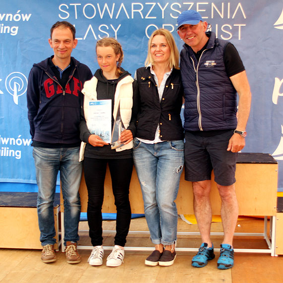 Weronika Jaroszek w kadrze na Mistrzostwa Europy w klasie Optimist w Bugarii