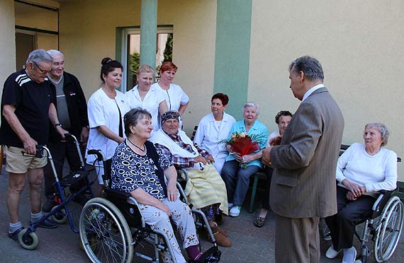 yczenia dla Jubilatki – Pani Stanisawy Biwan z Ostromic