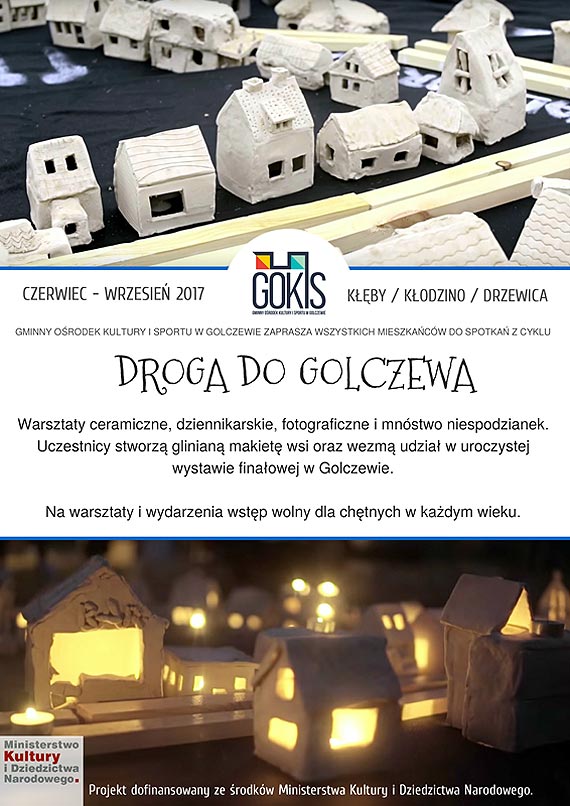 Kreatywny szlak do Golczewa. Ruszaj otwarte warsztaty artystyczne w Kbach, Drzewicy i Kodzinie